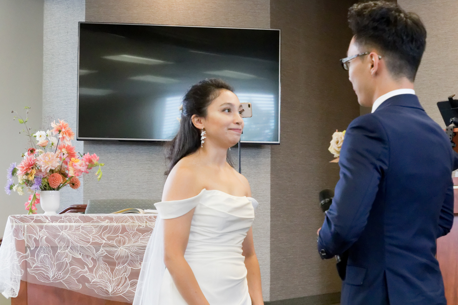 Melody and Eton wedding photo