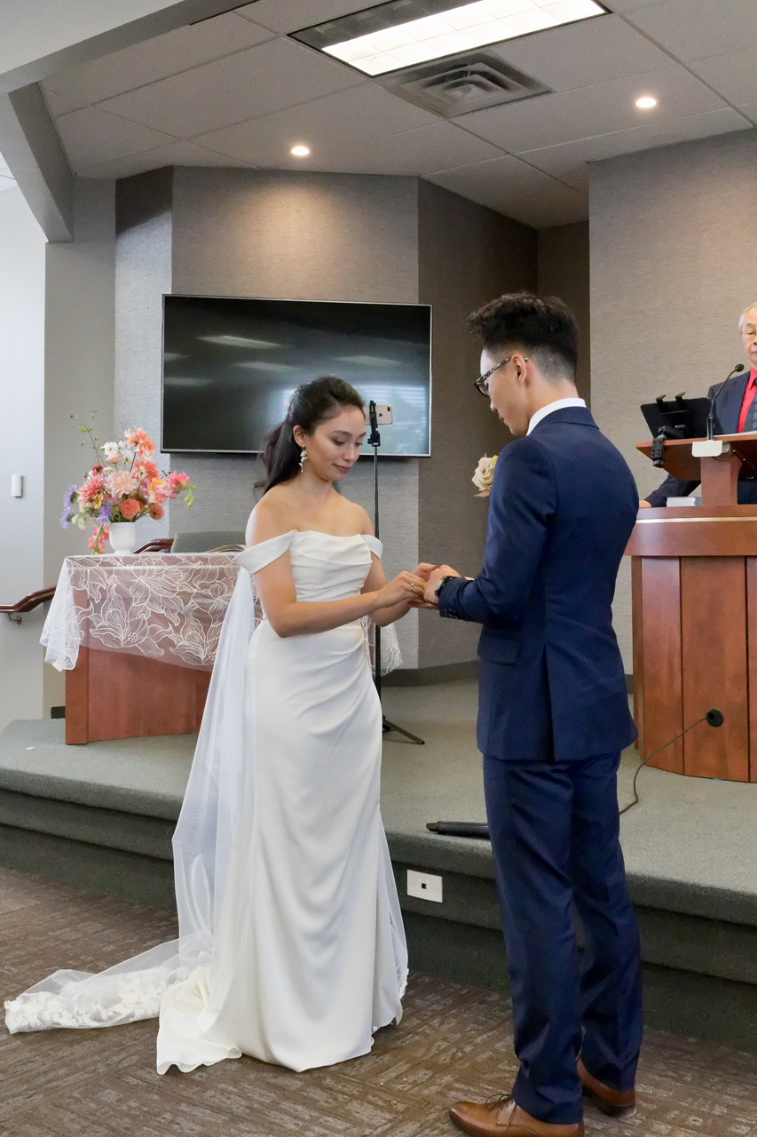 Melody and Eton wedding photo