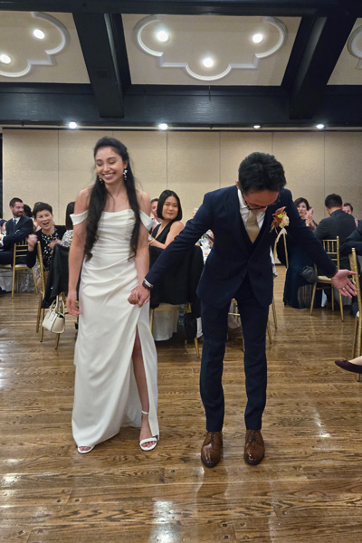 Melody and Eton wedding photo