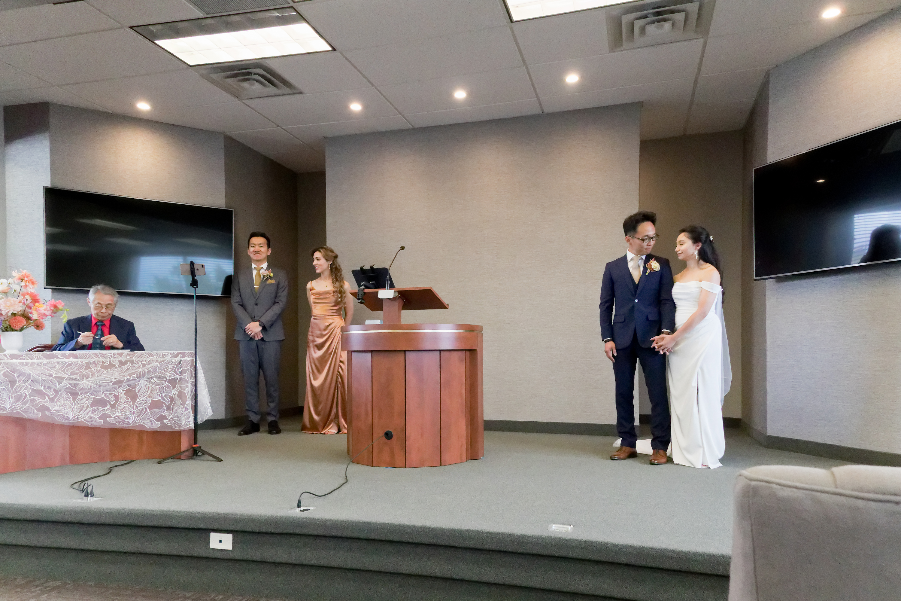 Melody and Eton wedding photo